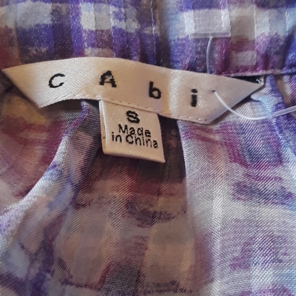 🌻 Purple Cabi Top - Picture 3 of 3